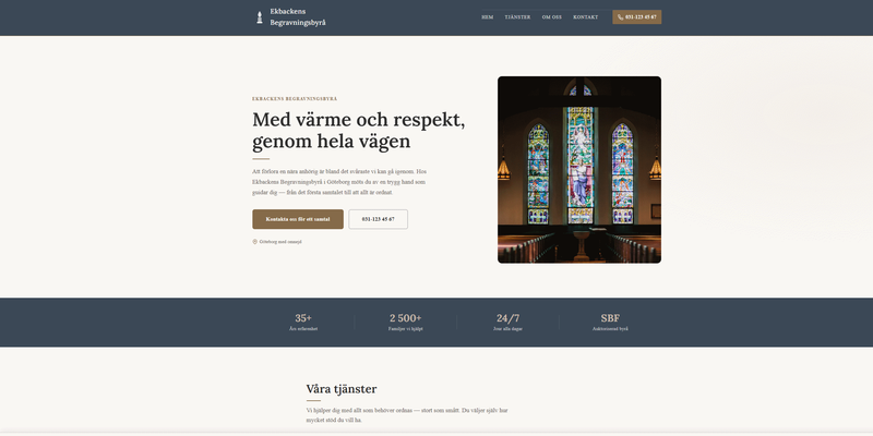 Begravningsbyrå